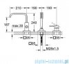 Grohe Allure 3-otworowa bateria wannowa chrom 19316000